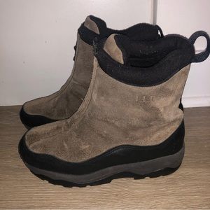 Ll Bean ladies winter snow boots size 7